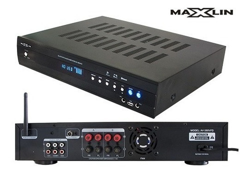 Amplificador De Potencia Maxlin 400w