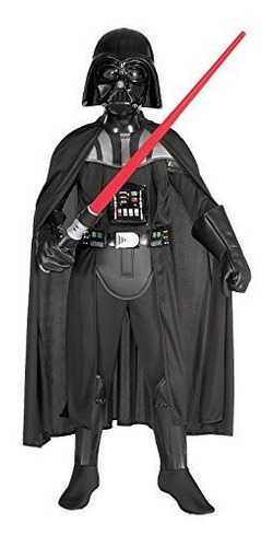 Disfraz Talla Small (4-6) Para Niño Darth Vader De Star