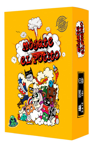 Mójate El Potito Juego De Mesa Party Game