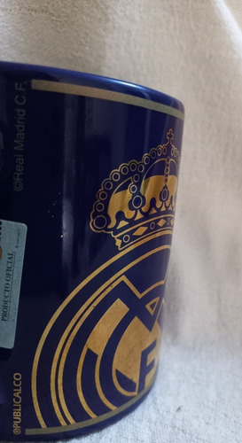 Imagen 3 de 3 de Tasa De Cafe Original De Real Madrid