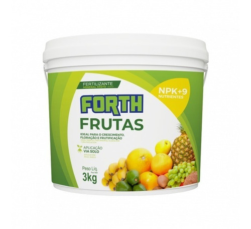 Adubo Forth Frutas Granulado 3kg