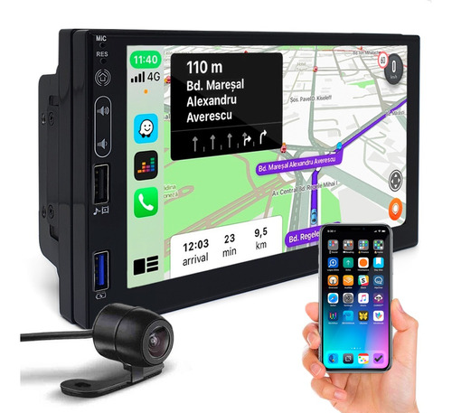 Central Multimídia Android + Câmera De Ré Jac J3 2012 Touch
