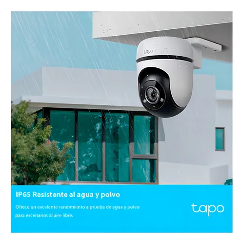 Cámara Seguridad Exterior TP-link TAPO C500 FHD PTZ con seguimiento Color Blanco