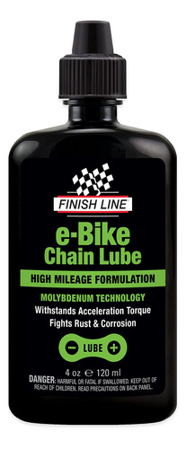 Finish Line E-bike Chain Lube, 4 Oz