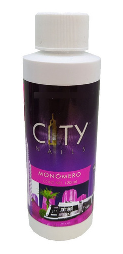 Monomero Bajo Aroma City Nails 4 Oz , Olor A Uva + Regalo