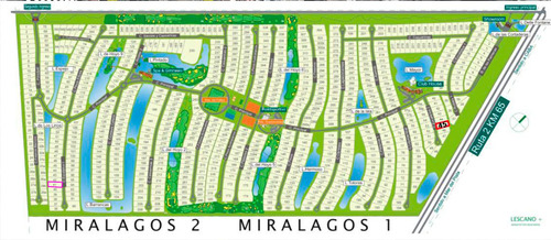 Terreno En Venta - 1.260mts2 - Club Miralagos