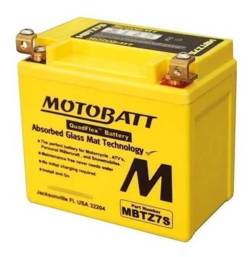 Bateria Motobatt 12v Klx 450 Ra Mbtz7s