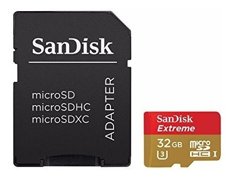 Memoria Micro Sd Extreme 32gb Sandisk  4k 100mb - Revogames