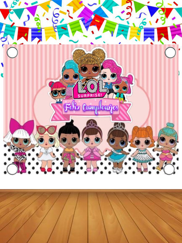 Kit De Lol Surprise Muñeca 161 Pz Desechable 40 Invitados