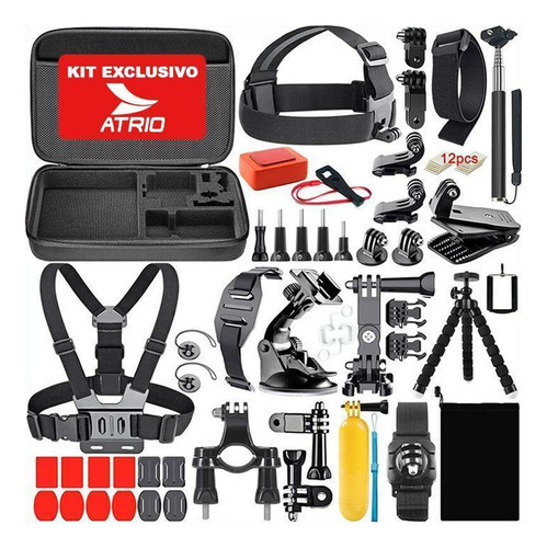 Acessórios Atrion Action Completo Lançamento 65 Peças Kit