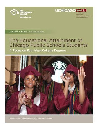 Libro The Educational Attainment Of Chicago Public School...