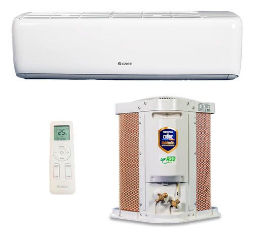 Ar Condicionado Split Hw G-top Auto Inverter R-32 Gree 18000 Cor Branco 220v