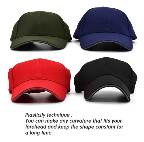 Tssgbl M,l,xl,xxl Men S Premium Plain Structured Crown Baseb