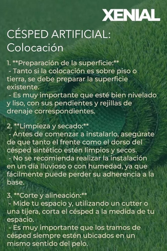 Cesped Artificial 20mm X 25m2 | Premium Y Resistente Uv Verde