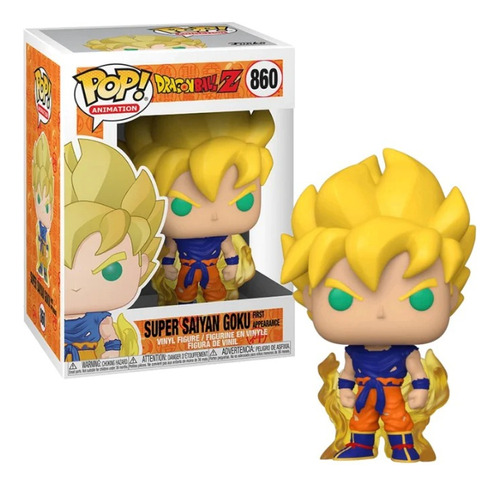 Funko Pop! Dragon Ball Z - Ss Goku (first Appearance) 860