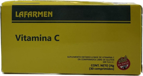 Suplemento Vitamina C 30u Lafarmen Sabor