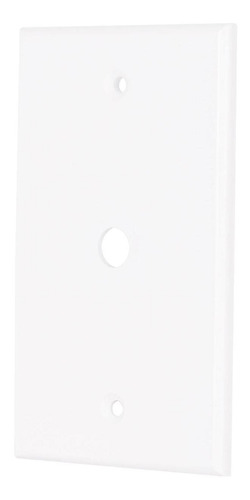 Placa De Abs Pasacable, Standard, Blanco, Volteck, Foset 497