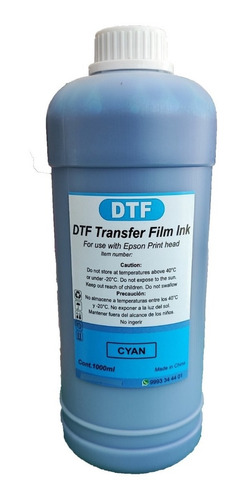 Litro De Tinta Dtf Para Impresoras Y Plotter La Mejor