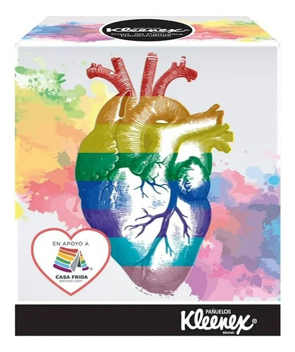 Pañuelos Desechables Kleenex Selection Pride 90 Pzas
