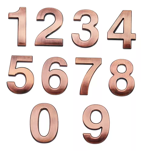 Numeros para puerta de casa y domicilio