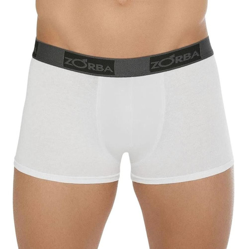 Cueca Zorba Boxer Plus Cotton Elástico Personalizado