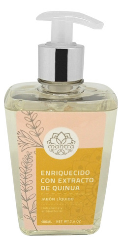 Mantra Jabón Líquido Aroma Extracto De Quinua 400ml