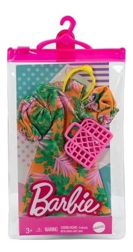 Ropa Muñecas Barbie Mattel Fashionista Spa Day