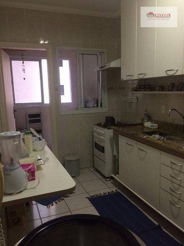 Imagem 6 de 20 de Apartamento Com 3 Dormitórios À Venda, 96 M² Por R$ 430.000,00 - Vila Guilhermina - Praia Grande/sp - Ap1166