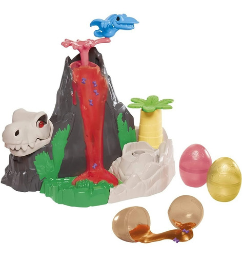 Play-doh Dino Isla Del Volcan, Dino Isla De Lava