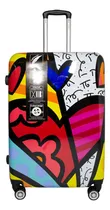 Comprar Owen Valija De Viaje Grande Estampada Rígida Ow40006 28'' 3c Color Corazon