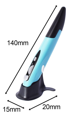 2.4g Wireless Mouse Pen Cpi 800 1200 1600 Mouse Azul