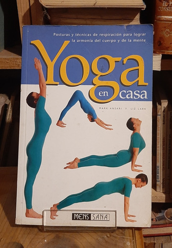 Libro Yoga En Casa Mark Ansari Liz Lark Posturas Y Técnicas 