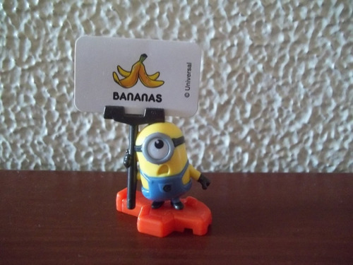 Miniatura Kinder Ovo - Minion Com Placa - Malvado Favorito 3