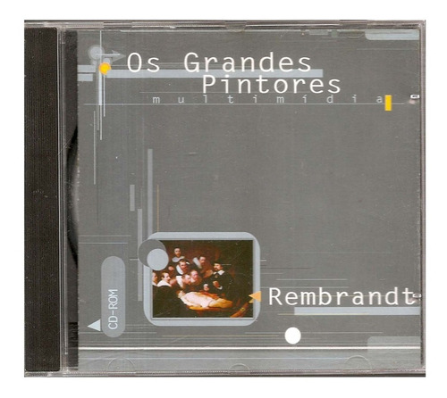 Cd-rom Os Grandes Pintores - Rembrandt