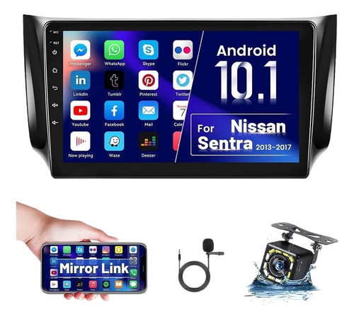 Estéreo Nissan Sentra 2013-2017 Android Carplay Gps 2g+32g