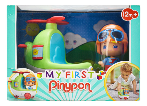 Pinypon Mi Primer Helicoptero Figura 10 Cm Famosa Cd