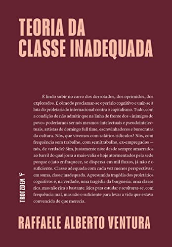 Libro Teoria Da Classe Inadequada De Raffaele Alberto Ventur