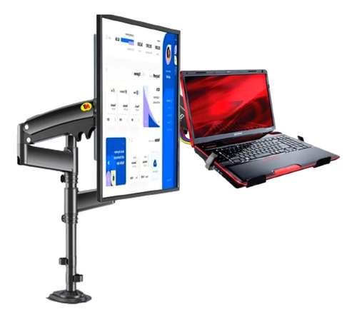 Rack Hidráulico Para Laptop Y Monitor (Reacondicionado)