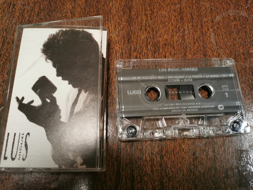 Cassette Luis Miguel Romance 1