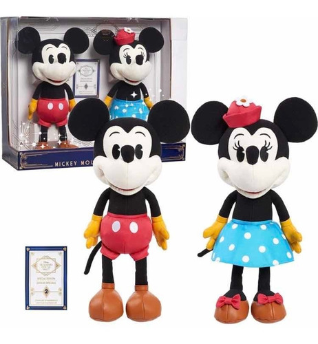 Disney Treasures From The Vault Mickey Minnie Mouse Peluches