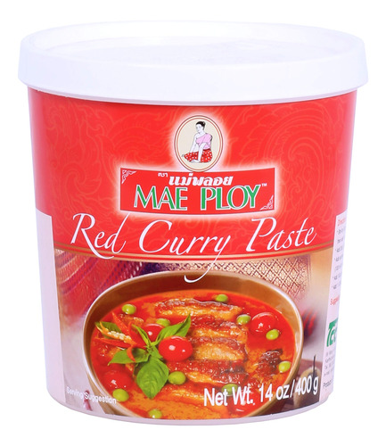 Mae Ploy Pasta De Curry Rojo, Autentica Pasta De Curry Rojo 