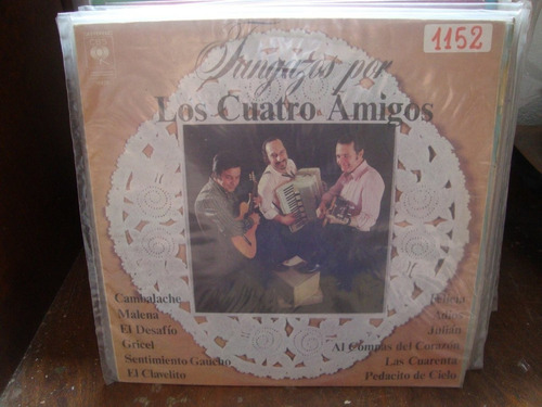 Vinilo Los Cuatro Amigos Tangazos Por Los Cuatro Amigos T3