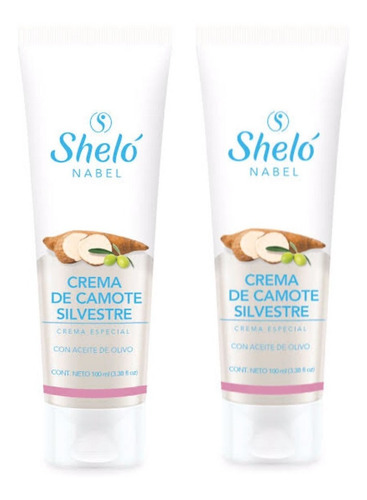 Crema De Camote Silvestre Con Aceite De Olivo, Sheló Nabel. 