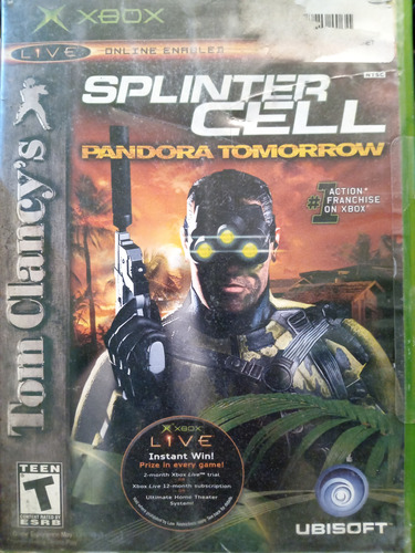 Splinter Cell Para Xbox  (Reacondicionado)