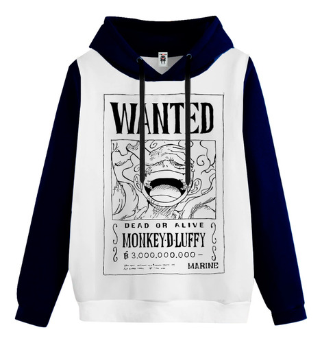 Busos Buzos Saco One Piece Wanted