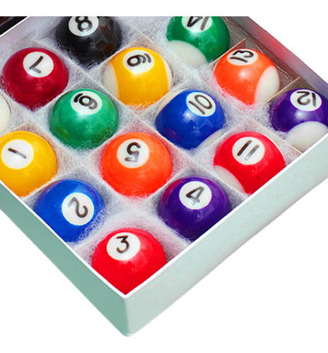 Juego De Bolas De Billar Pequeñas De 16 Piezas, Juego 25mm