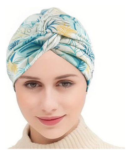 Turbante Gorro Estampado Oncológico 