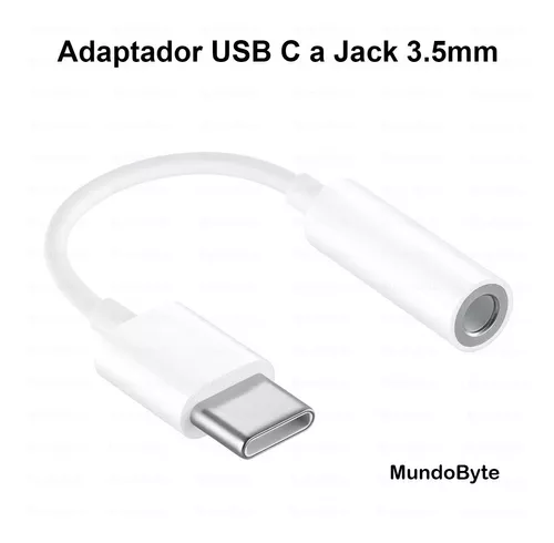 Adaptador Usb C A Jack Audio 3.5mm Android Samsung Xiaomi