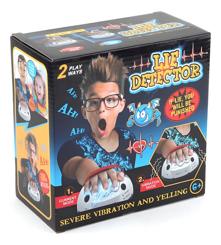 Detector Mentiras Polígrafo Juego De Mesa Choque Electrico