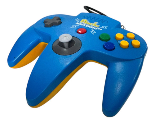 Controle Nintendo 64 Edição Especial Pikachu Azul (Recondicionado)